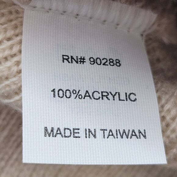 Adidas Mens Womens Aeroready Beanie Alumina Beige Wide Cuff Fold One Size - Picture 4 of 8